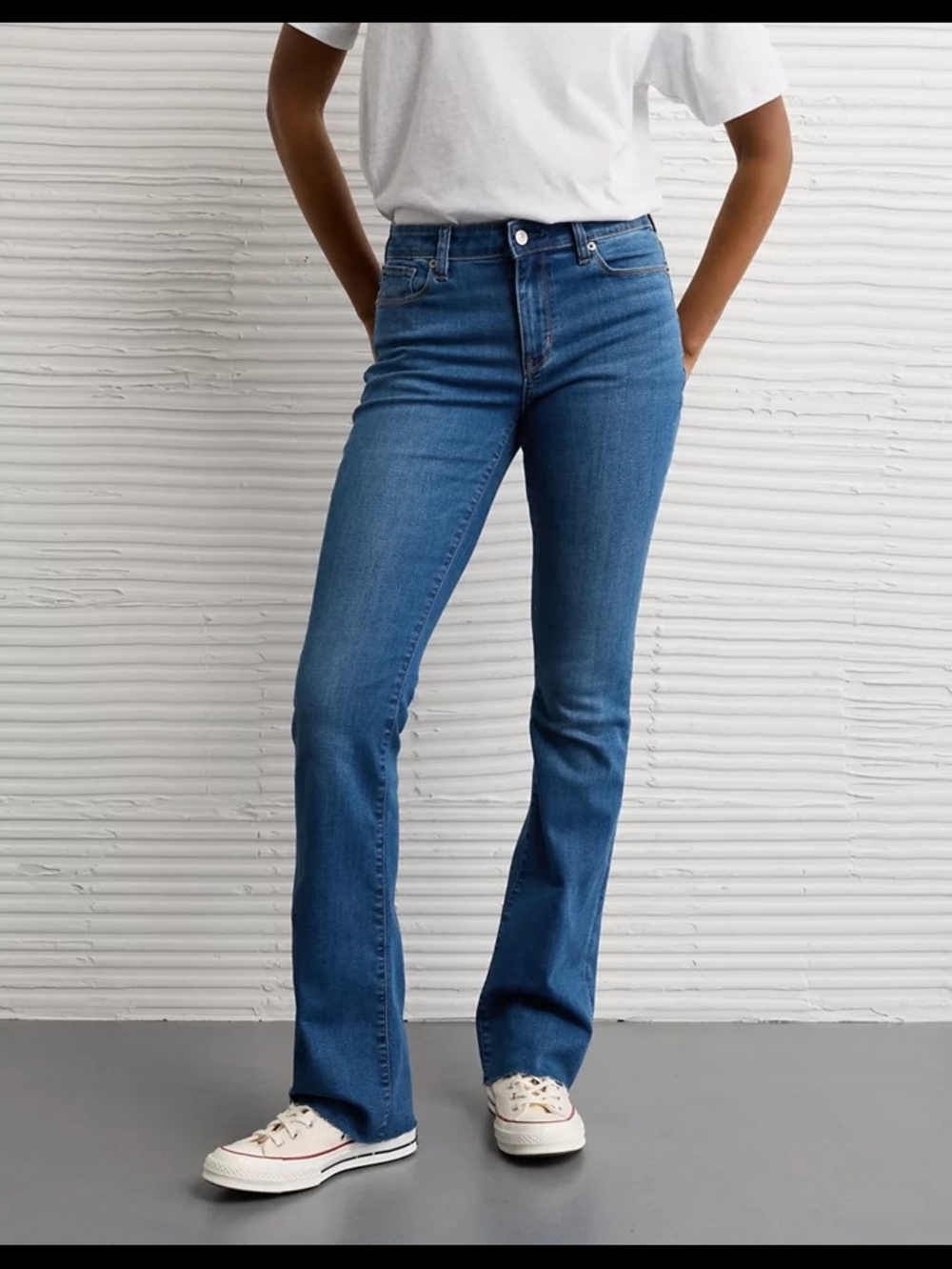 AE High Rise Skinny Kick Jeans Like New Size 10xshort